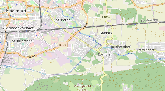 Ausflugsziel auf Karte