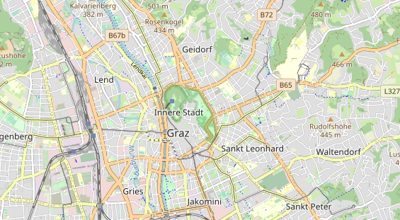 Ausflugsziel auf Karte