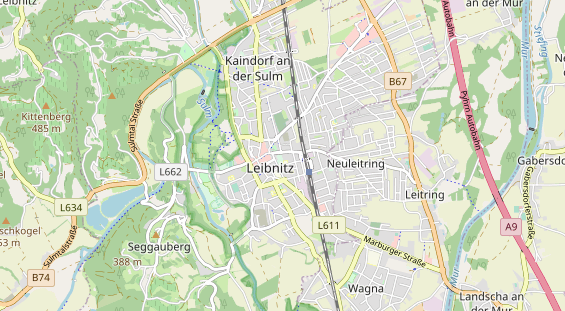 Ausflugsziel auf Karte