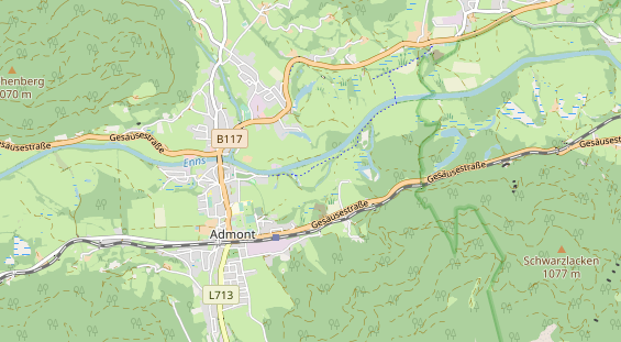 Ausflugsziel auf Karte