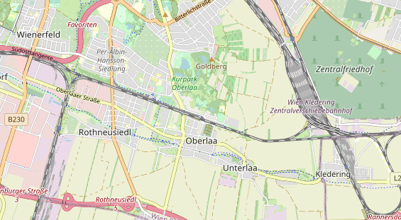 Destination d'excursion sur la carte