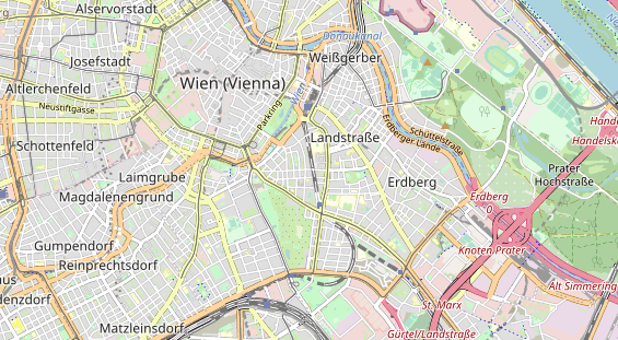 Ausflugsziel auf Karte