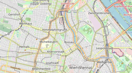 Destination d'excursion sur la carte