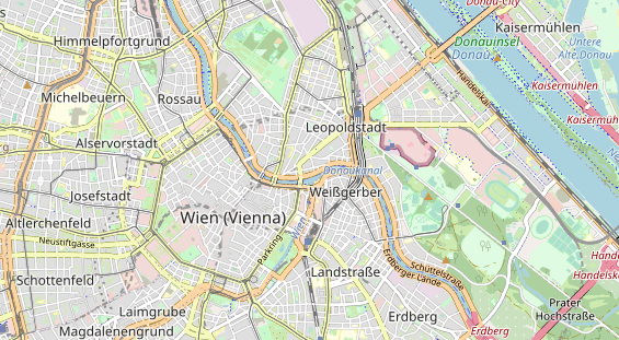 Destination d'excursion sur la carte