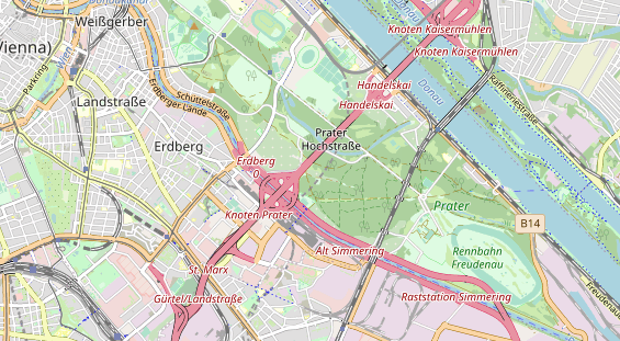 Ausflugsziel auf Karte