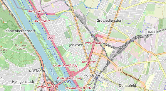 Destination d'excursion sur la carte