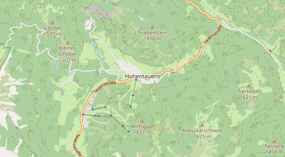 Ausflugsziel auf Karte