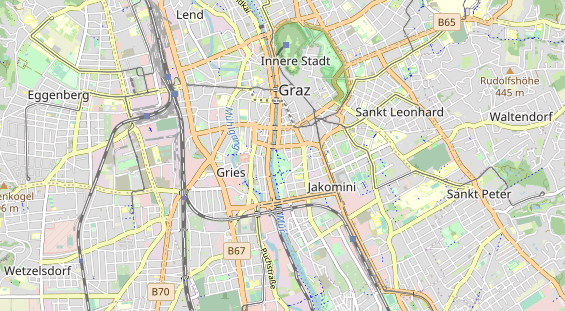 Destination d'excursion sur la carte