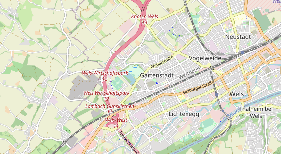 Destination d'excursion sur la carte