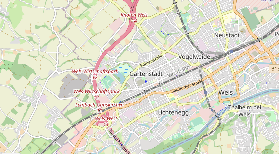 Ausflugsziel auf Karte