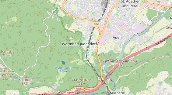 Ausflugsziel auf Karte