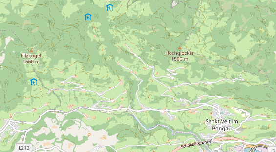 Ausflugsziel auf Karte