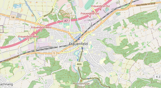 Ausflugsziel auf Karte