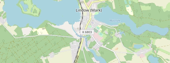 Excursiebestemming op kaart