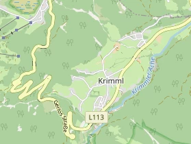 Destination on map