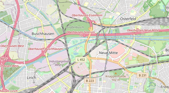 Ausflugsziel auf Karte