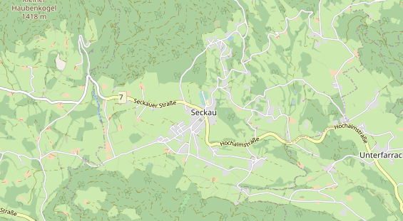 Destination d'excursion sur la carte