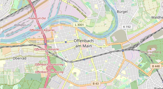 Destination d'excursion sur la carte