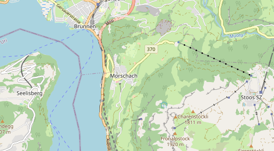 Destination d'excursion sur la carte