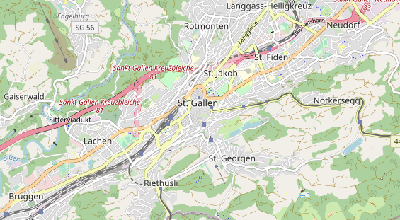 Ausflugsziel auf Karte