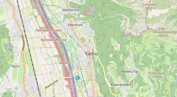 Ausflugsziel auf Karte