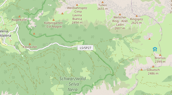 Ausflugsziel auf Karte