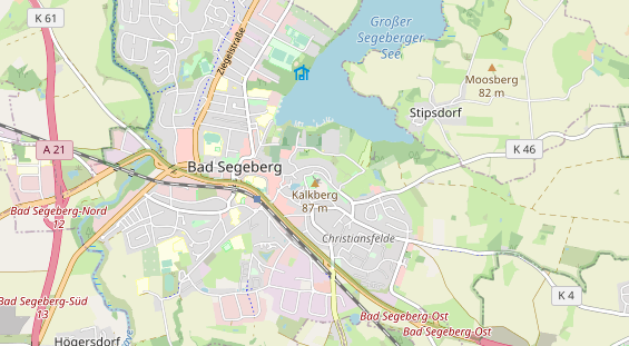 Ausflugsziel auf Karte