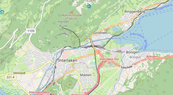 Ausflugsziel auf Karte