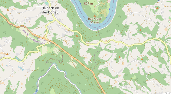 Ausflugsziel auf Karte