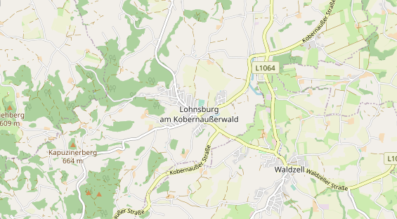 Destinazione dell'escursione sulla carta