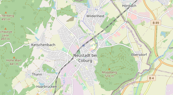 Destination d'excursion sur la carte