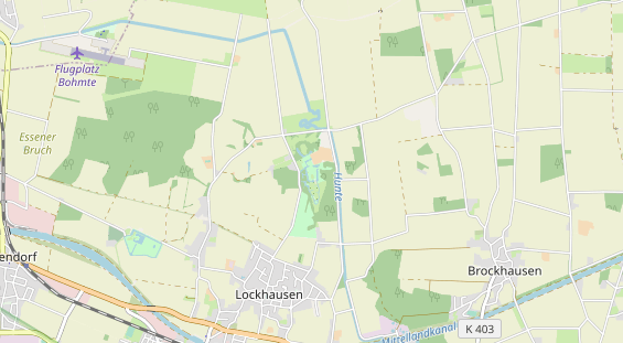 Destination d'excursion sur la carte