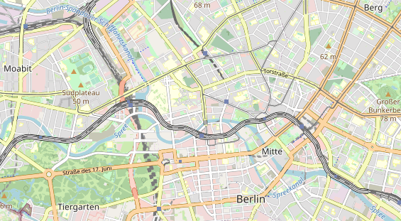 Destination d'excursion sur la carte