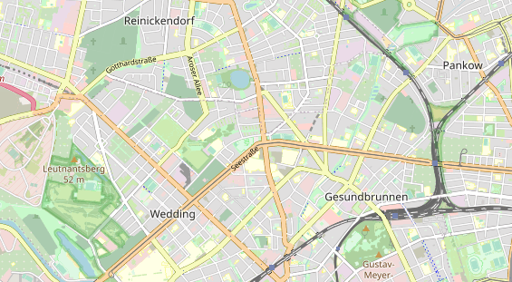 Destinazione dell'escursione sulla carta