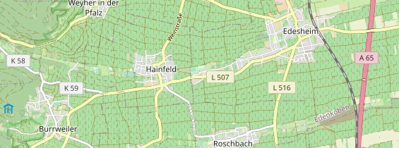 Excursiebestemming op kaart