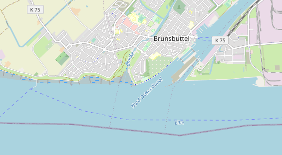 Destination d'excursion sur la carte