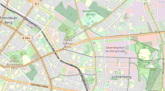 Destinazione dell'escursione sulla carta