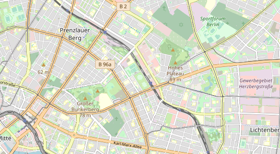 Ausflugsziel auf Karte