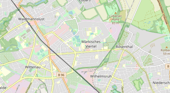 Ausflugsziel auf Karte