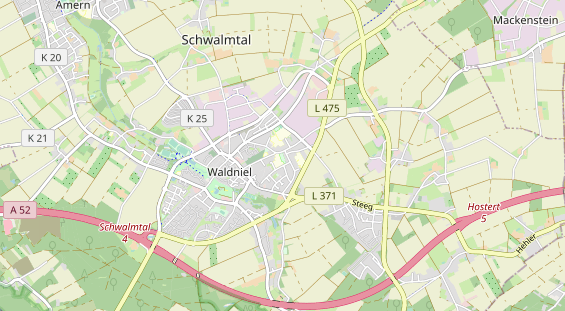 Destination d'excursion sur la carte