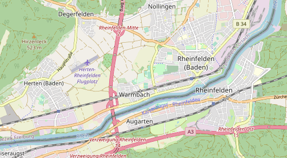 Ausflugsziel auf Karte