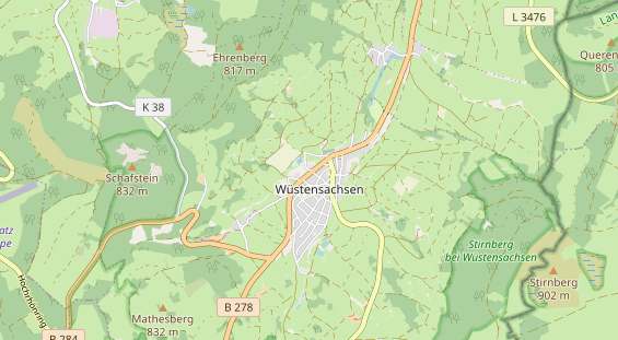 Ausflugsziel auf Karte