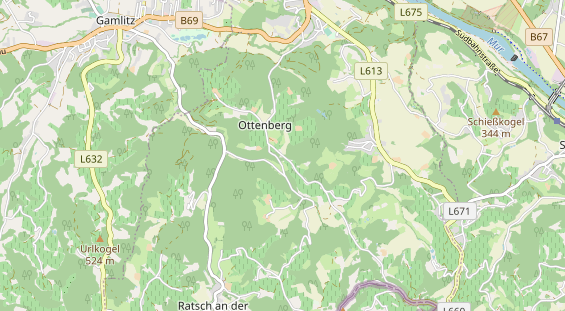 Ausflugsziel auf Karte