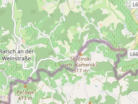 Destination on map