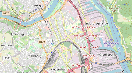 Ausflugsziel auf Karte