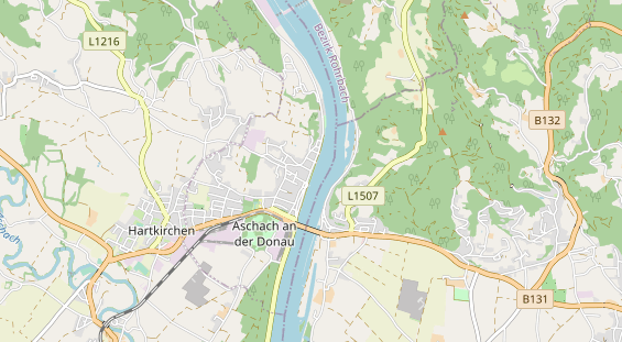 Destinazione dell'escursione sulla carta