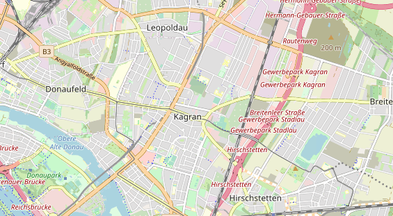 Destinazione dell'escursione sulla carta