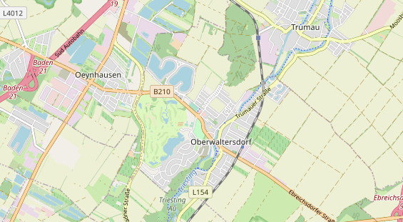 Destinazione dell'escursione sulla carta