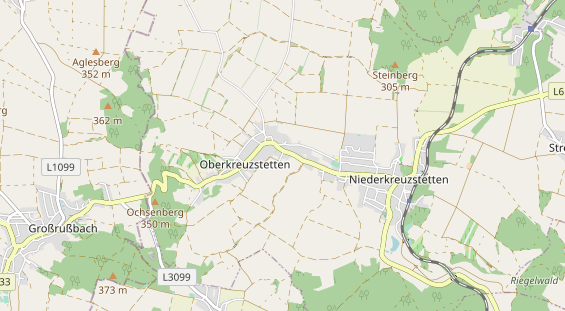 Destination d'excursion sur la carte