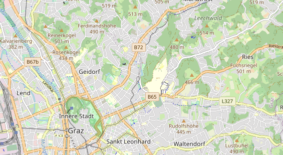 Ausflugsziel auf Karte